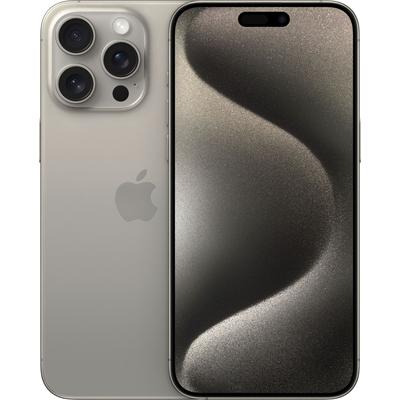 APPLE Smartphone "iPhone 15 Pro Max 1TB" Mobiltelefone silberfarben (natural titanium) iPhone Bestseller