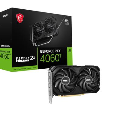 MSI Grafikkarte "GeForce RTX 4060 Ti VENTUS 2X BLACK 8G OC", eh13, Grafikkarten