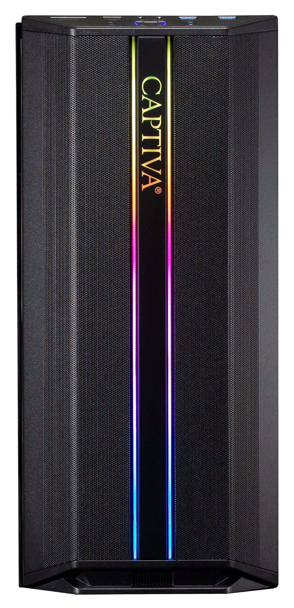 CAPTIVA Gaming-PC "Advanced Gaming R74-936", schwarz, ohne Betriebssystem, 16 GB RAM 1.000 GB SSD, Desktop-PCs