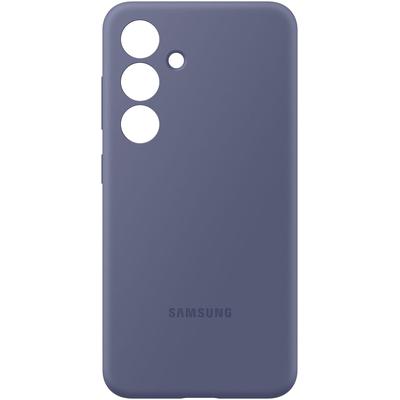 SAMSUNG Handyhülle "Silicone Case für Samsung Galaxy S24" Hüllen lila (violett) Hüllen