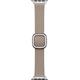 APPLE Smartwatch-Armband "41mm Modern Armband - Medium" Uhrenarmbänder braun (mandel) Ersatzarmbänder