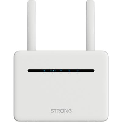 STRONG WLAN-Router "4G LTE Dualband Router", weiß, B:21,4cm H:7cm T:32,9cm, Router, bis zu 1200 Mbit/s