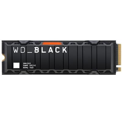 WD BLACK interne Gaming-SSD "SN850X NVMe with Heatsink" Festplatten PCI Express 4.0 Gr. 1 TB, schwarz