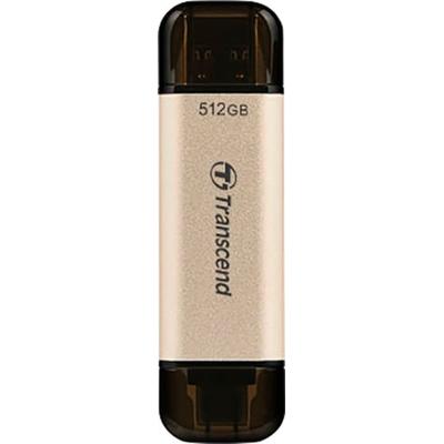 TRANSCEND USB-Stick "JetFlash 930C", gold (goldfarben), 512 GB GB, USB-Sticks