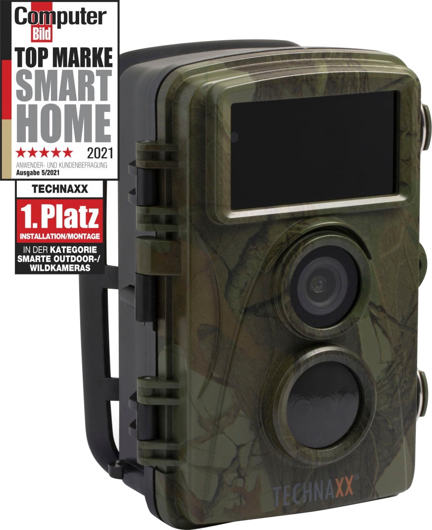 TECHNAXX Wildkamera "Nature Wild Cam TX-160", grün, B:7,2cm H:13,6cm T:9cm, Überwachungskameras