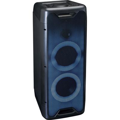 LENCO Party-Lautsprecher "PA-200 - PA-Anlage" Lautsprecher schwarz Bluetooth