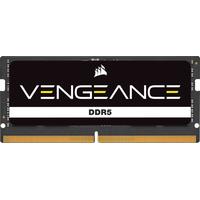 CORSAIR Laptop-Arbeitsspeicher VENGEANCE DDR5 SODIMM 16GB Arbeitsspeicher Gr. 16 GB, 4800 MHz, schwarz Arbeitsspeicher