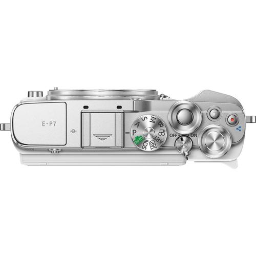"OLYMPUS Systemkamera ""E‑P7"" Fotokameras weiß Systemkameras"