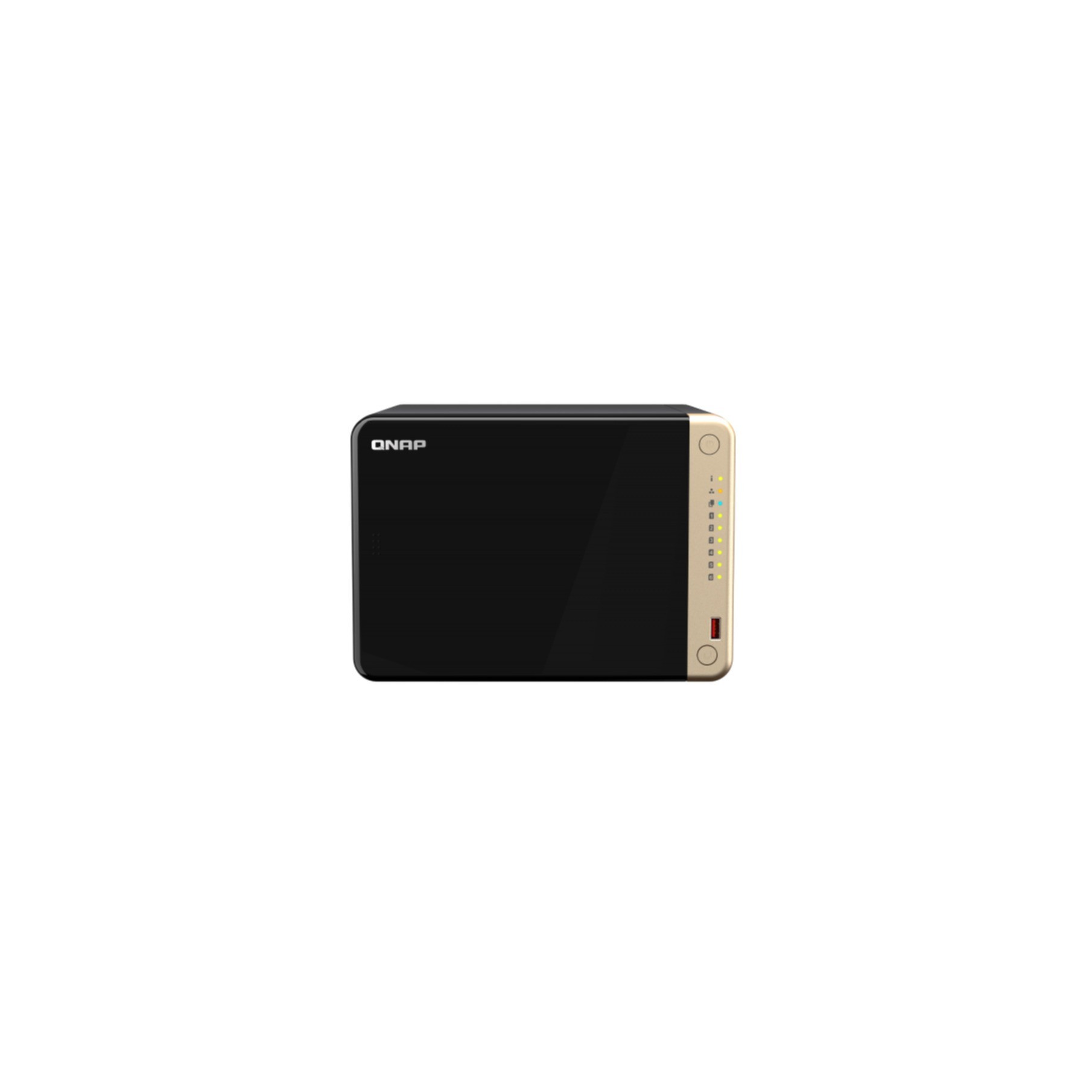 QNAP NAS-Server "TS-664", schwarz, 8 GB, NAS-Server Image