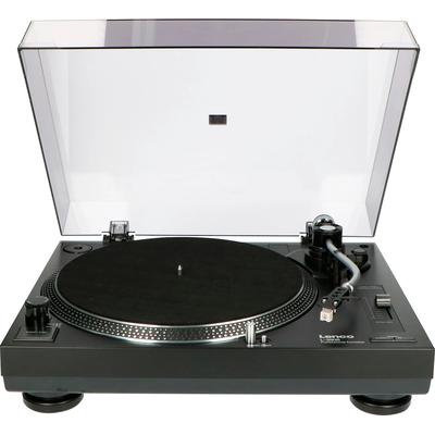 LENCO Plattenspieler "L-3808", schwarz, B:45cm H:15,1cm T:36,5cm, Plattenspieler, mit Direktantrieb Image
