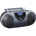 LENCO Digitalradio (DAB+) "SCD-6800GY" Radios silberfarben (silber) Digitalradio (DAB+)