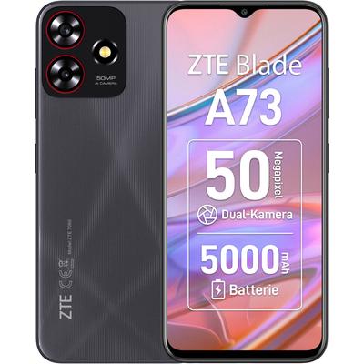 ZTE Smartphone "Blade A73", schwarz, 128 GB, Mobiltelefone