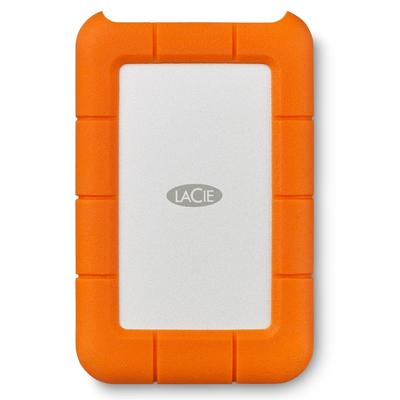 LACIE externe HDD-Festplatte "Rugged SECURE", orange, 2 TB, Festplatten