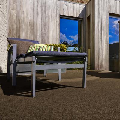 Kunstrasen ANDIAMO "Field, Made in Belgium", braun, B:133cm H:4mm L:500cm, Polyester, Nadelfilz, Teppiche, Rasenteppich aus Nadelfilz, mit Noppen, für Balkon & Terrasse Image