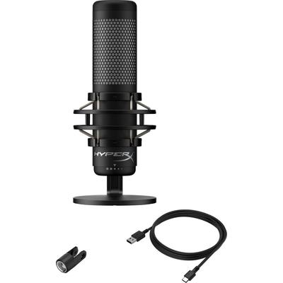 HYPERX Mikrofon "QuadCast S" Mikrofone schwarz (schwarz, rot) Mikrofone