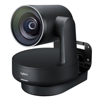 LOGITECH Webcam "Rally Plus", schwarz, Camcorder