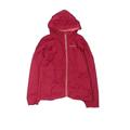 Columbia Windbreaker Jackets: Below Hip Red Print Jackets & Outerwear - Kids Girl's Size X-Large