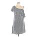 Splendid Casual Dress - Shift: Gray Dresses - Women's Size Large