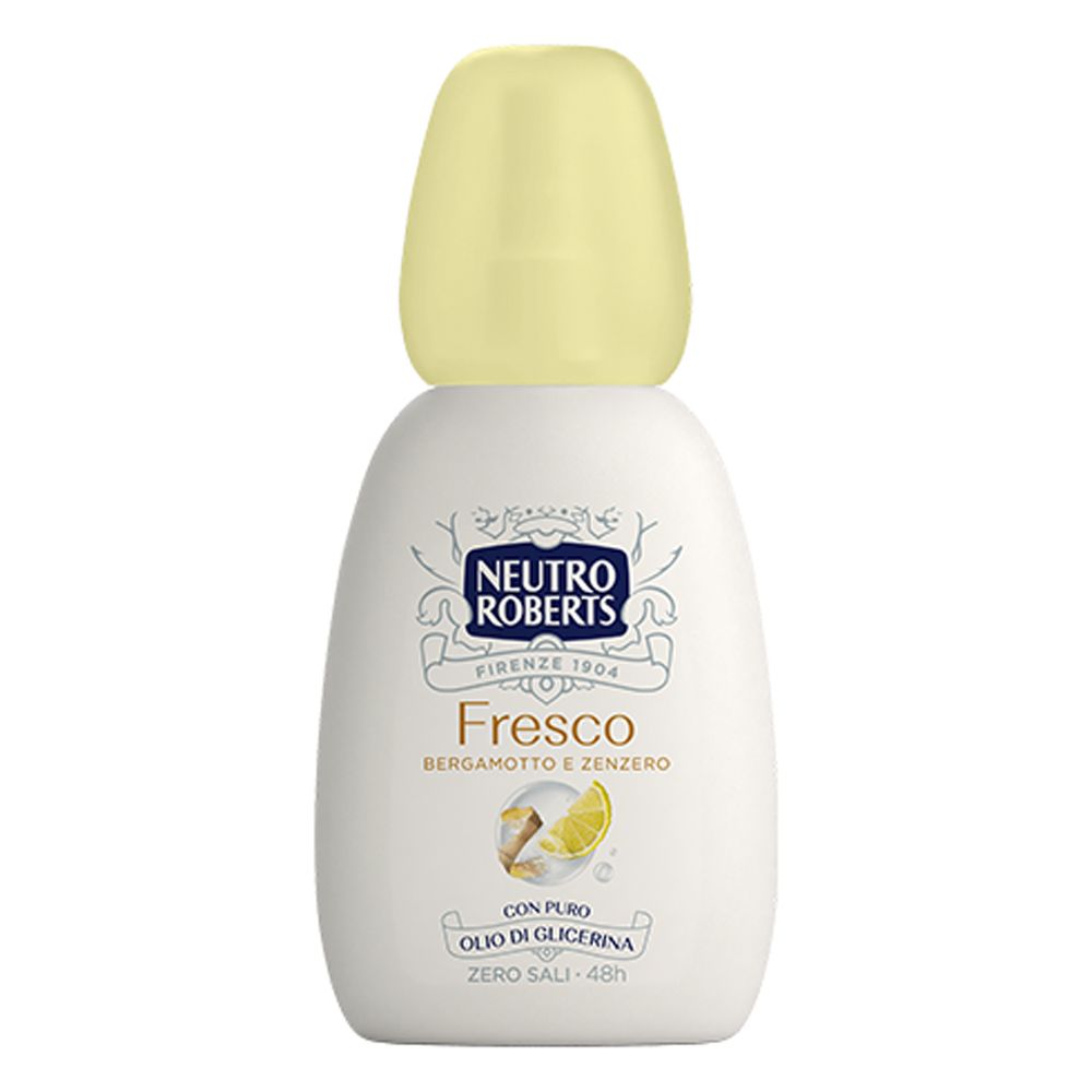 Neutro Roberts Deo Fresco Giallo Zero Gas 75 ml Deodorante Spray