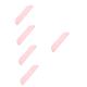 POPETPOP 5pcs Silicone Makeup Brush Bag Makeup Brush Holder Cosmetic Brush Bag Makeup Brush Case Makeup Brush Organizer Silicone Makeup Bag Pink Portable Travel Silica Gel Wash Bag