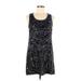 Calypso St. Barth Cocktail Dress - Mini Scoop Neck Sleeveless: Black Dresses - Women's Size Large