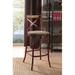 Veale Yahir Bar Stool, counter stool, counter height stools Wood/Metal in Red Laurel Foundry Modern Farmhouse® | Wayfair