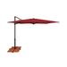 Sol 72 Outdoor™ Cora 103.2" Square Cantilever Umbrella Metal in Red | 105.91 H in | Wayfair E780A68AC2934BA894D4E7FD07BA8EDF