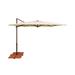 Sol 72 Outdoor™ Cora 103.2" Square Cantilever Umbrella Metal in Brown | Wayfair 5501FED683B2424EAA8DC12F45A58AC5