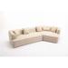 Brown Reclining Sectional - Brayden Studio® Cortaz 2 - Piece Upholstered Seating Component Polyester/Upholstery | Wayfair