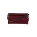 Coach Factory Leather Satchel: Burgundy Solid Bags