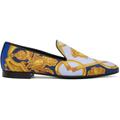 Blue & Gold Barocco 660 Slippers