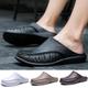 Men EVA Slippers Solid Color Fashion Sandals Leisure Shoes Size 40-47