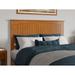 Nantucket Solid Wood Panel Headboard with Attachable USB Charger