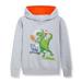 Cathalem Big Kid Childrenscostume Toddler Coats Junior Girls Sweatshirt Hooded Sweatshirts Long Sleeve Dinosaur Pullover Top Boy Outfits 5 To12 (Dark Gray 9-10 Years)