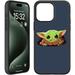Compatible with iPhone 12 Mini (5.4 ) Phone Case (Matte Hard Back(PC) & Soft Edge (TPU))-Star Wars Baby Yoda 1ZH1660