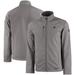 Men's Cutter & Buck Gray Carolina Panthers Evoke Eco Softshell Recycled Full-Zip Jacket