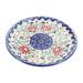 Blue Rose Polish Pottery Manufaktura Dessert Plate