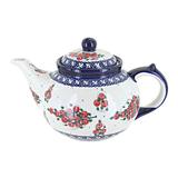 Blue Rose Polish Pottery 613 Millena Teapot