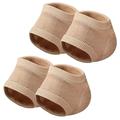 2 Pairs of Heel Covers Breathable Heel Socks Heel Protectors Elastic Gel Heel Socks