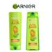 Garnier Fructis Sleek & Shine Fortifying Shampoo 12.5 fl. oz & Conditioner 12 fl. oz Set for Frizzy Hair 2 Items per Pack