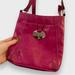 Nine West Bags | Magenta Nine West Leather Crossbody Bag | Color: Pink/Silver | Size: Os