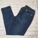 Nine West Jeans | Nine West Dark Wash Straight Leg Jeans - Size 10p - Euc | Color: Blue | Size: 10p