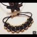 J. Crew Jewelry | J Crew Gold & Black Adjustable Rope Bracelet | Color: Black/Gold | Size: Os