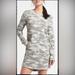 Athleta Dresses | Athleta Balance Gray Camouflage Camo Super Soft Long Sleeve Dress | Nwt | | Color: Cream/Gray | Size: S