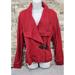 Ralph Lauren Sweaters | Lrl Lauren Jeans Co Women's Jersey Wrap Cardigan Red Shawl Collar Vtg *Flaw* | Color: Red | Size: Os