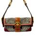 Coach Bags | Coach Ltd Ed Soho Tweed Burgundy Suede Leather Purse Handbag | Color: Black/Brown | Size: Os