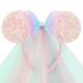 Disney Accessories | Disney Butterfly Sequin Ears | Color: Red | Size: Os