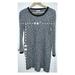 Madewell Dresses | Madewell Sweater Dress | Color: Black/Gray | Size: S