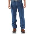 Carhartt Jeans | New Carhartt Fleece Lined Jeans Relaxed Fit Cotton Button Fly Men's 40x32 | Color: Blue | Size: 40