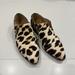 J. Crew Shoes | Jcrew Hair Calf Zip Up Loafers | Color: Brown/White | Size: 6